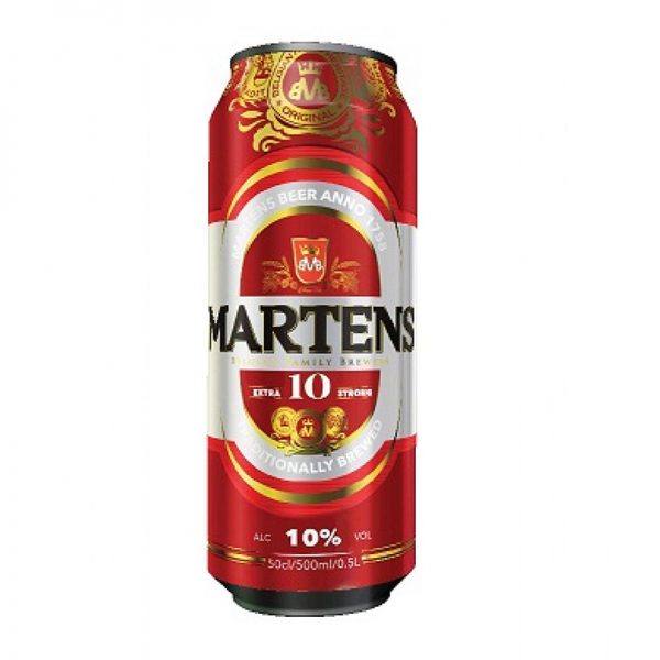 Bia Martens Strong 10% - Lon 500ml (Thùng 24 lon)